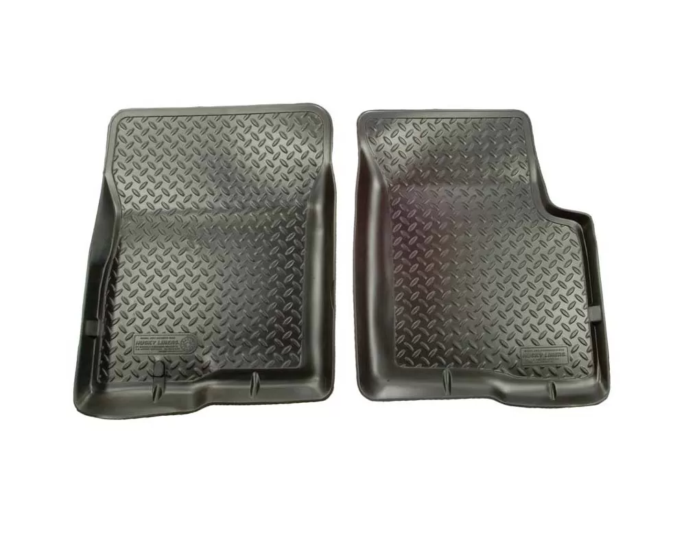 Husky Floor Liners Front 90-95 Toyota 4Runner/Pickup Classic Style-Black - 35001