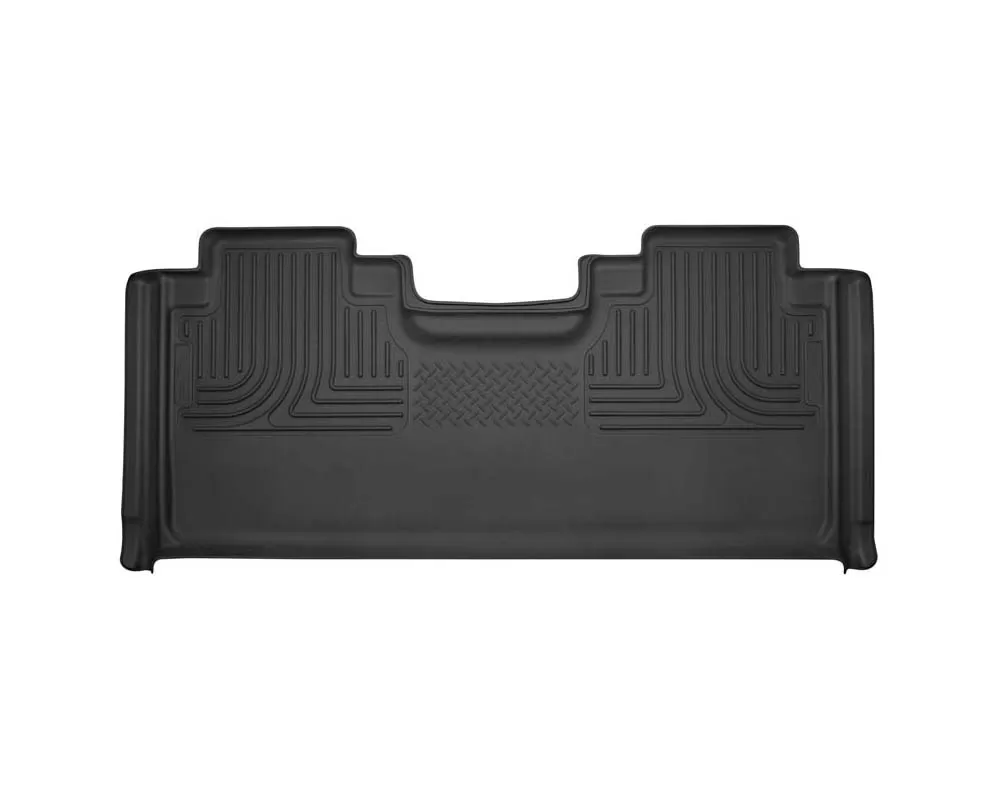 Husky Floor Liners 2nd Seat (Full Coverage) 2015 Ford F-150 SuperCab X-Act Contour-Black - 53451