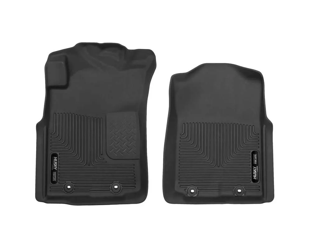 Husky Floor Liners Front 12-15 Toyota Tacoma X-Act Contour-Black - 53701