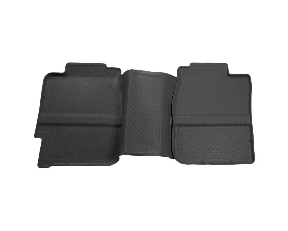 Husky Liners 2nd Seat Floor Liner 99-07 Silverado/Sierra Extended Cab-Black Classic Style - 61361