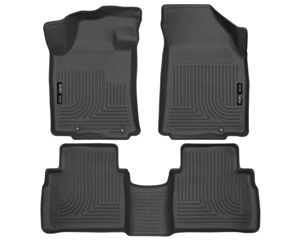 Husky Liners 16-17 Nissan Maxima Front & 2nd Seat Floor Liners Black - 99621