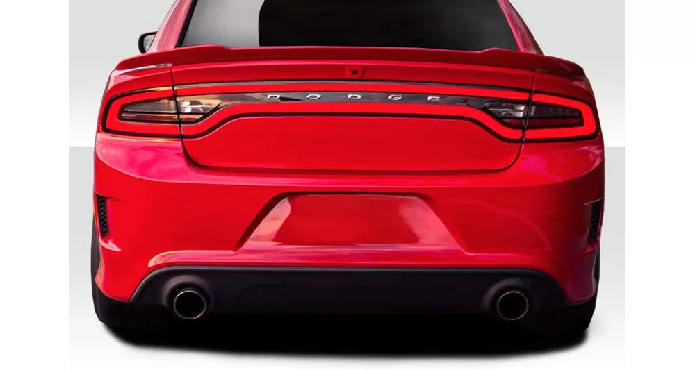 2015-2023 Dodge Charger Duraflex Hellcat Look Rear Bumper - 1 Piece - 119644