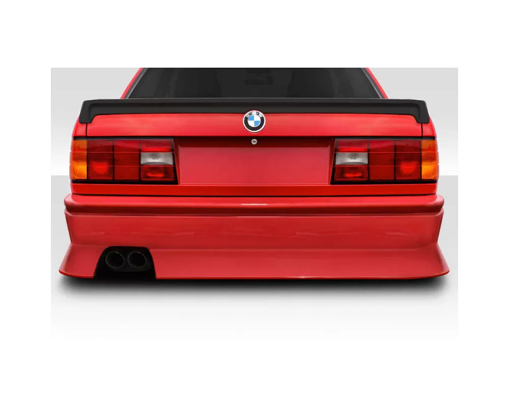1984-1991 BMW 3 Series E30 Duraflex Burnout Rear Bumper Cover - 1 Piece - 117511