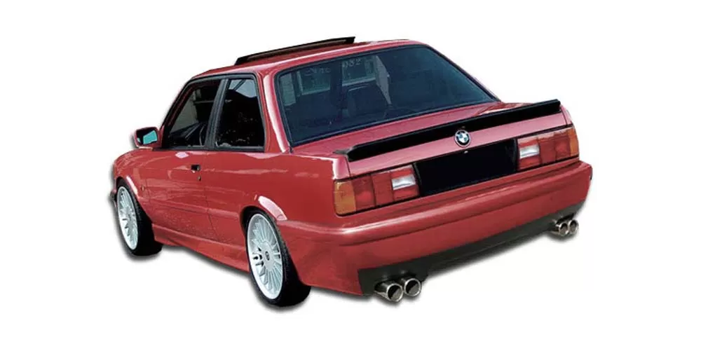 1984-1991 BMW 3 Series E30 2DR 4DR Duraflex CSL Look Rear Bumper Cover - 1 Piece - 119480