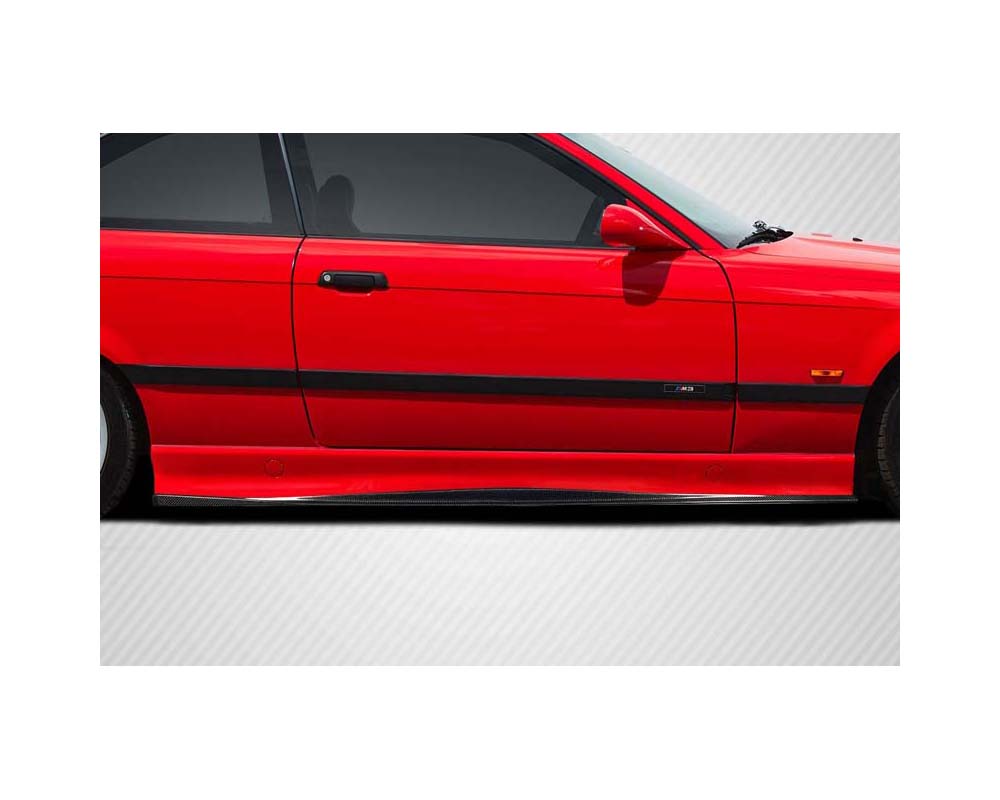 1992-1998 BMW M3 E36 Carbon Creations Wallen Side Skirt Rocker Panel Splitters - 2 Pieces - 119070