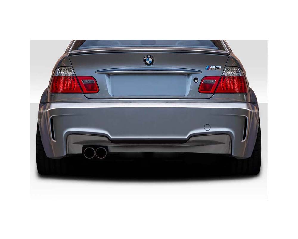 1999-2006 BMW 3 Series E46 2DR 4DR Duraflex 1M Look Rear Bumper Cover - 1 Piece - 119176