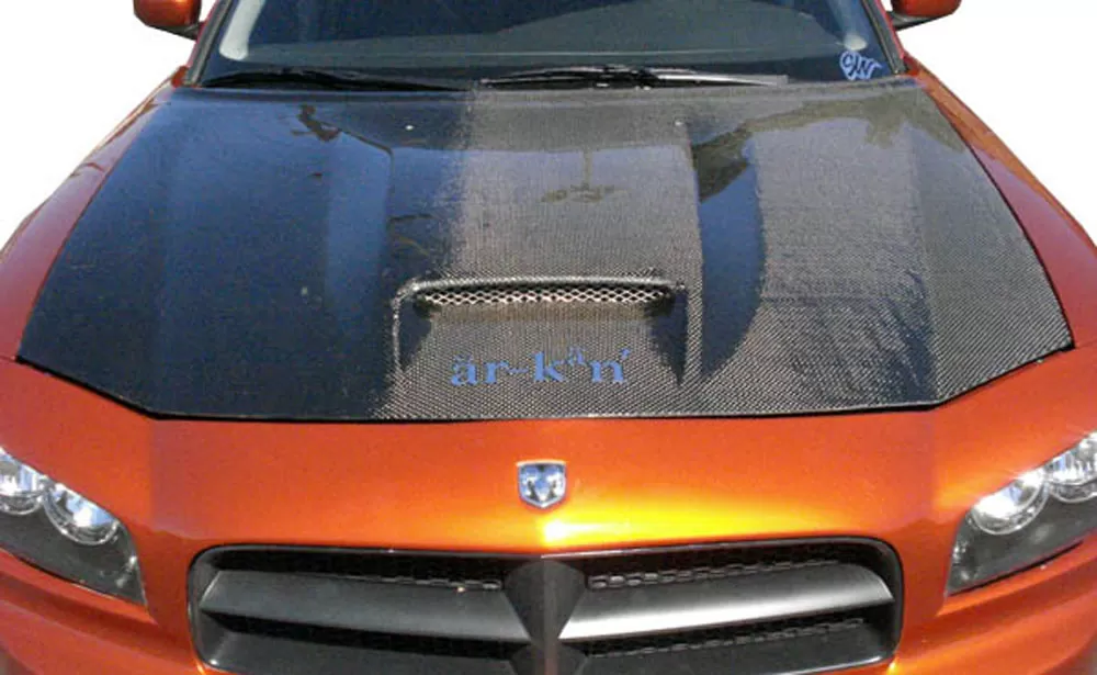 2006-2010 Dodge Charger Carbon Creations SRT Look Hood - 1 Piece - 104748