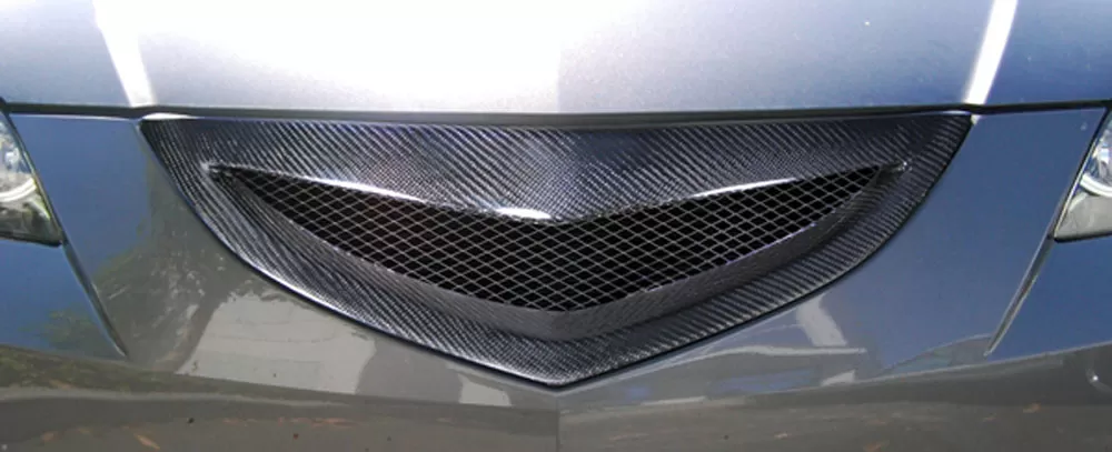 2004-2009 Mazda 3 4DR Carbon Creations Open Mouth Grille - 1 Piece - 105030