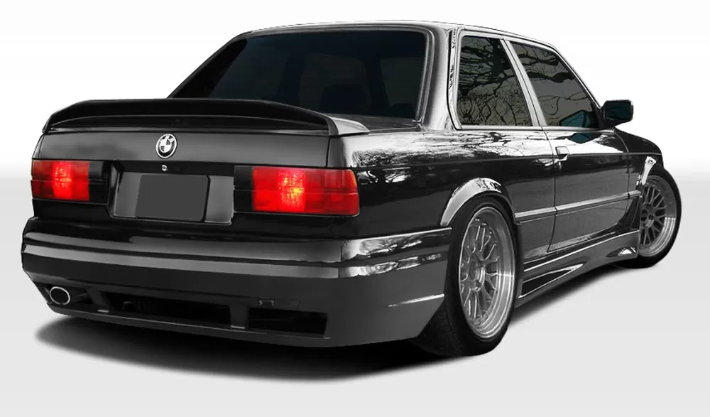 1984-1991 BMW 3 Series E30 2DR 4DR Duraflex GT-S Rear Bumper Cover - 1 Piece - 106847