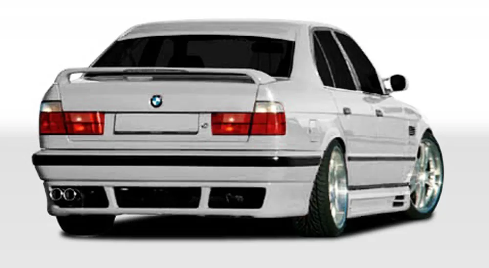 1989-1995 BMW 5 Series E34 4DR Duraflex SR-S Rear Lip Under Spoiler Air Dam - 1 Piece - 106873