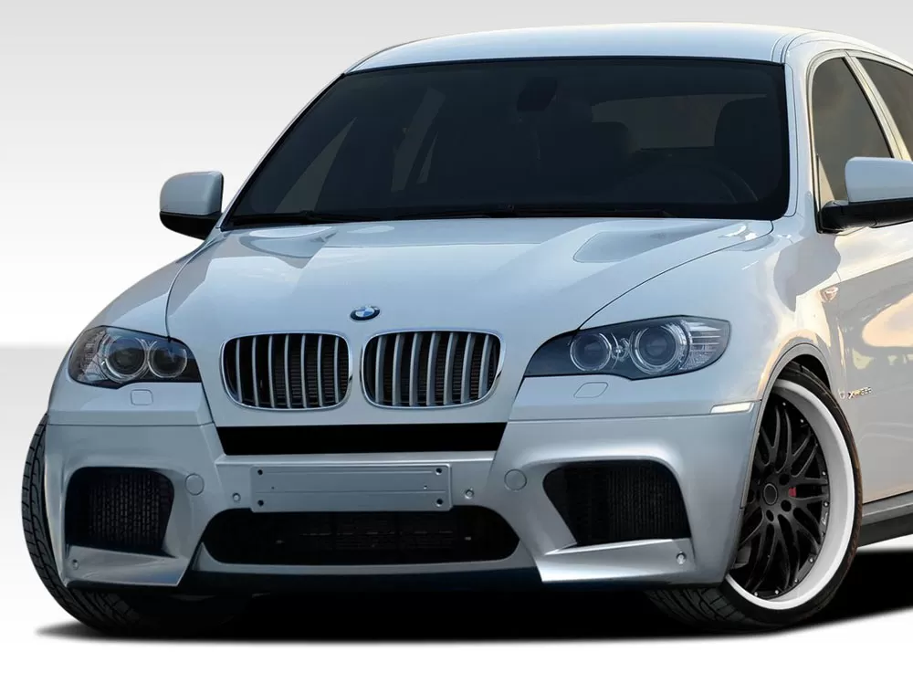 2008-2014 BMW X6 X6M E71 E72 / 2010-2013 BMW X5M E70 Duraflex X6M Look Front Bumper Cover - 1 Piece - 107707