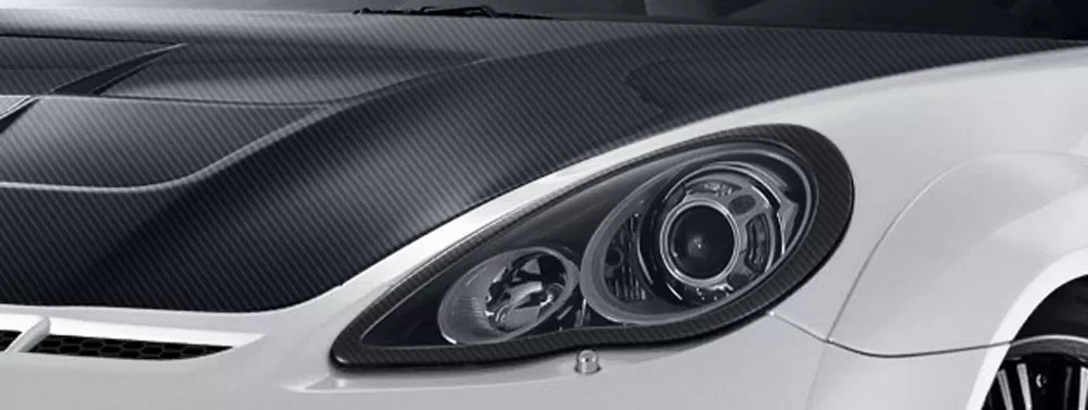 2010-2013 Porsche Panamera Carbon AF-1 Wide Body Eye Lids ( CFP ) - 2 Piece - 108395