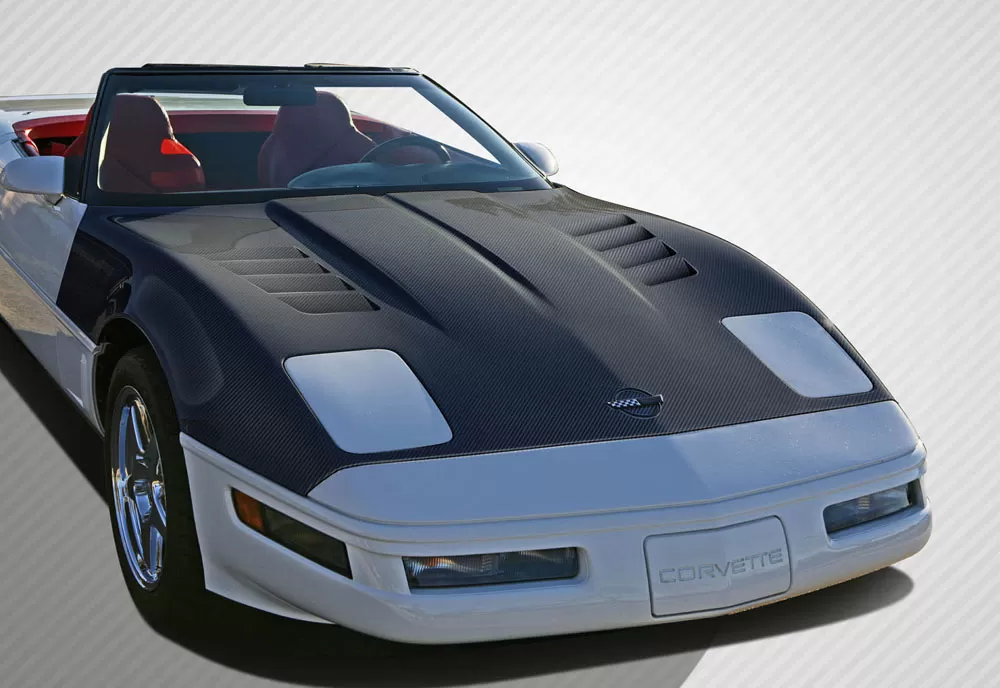 1985-1996 Chevrolet Corvette C4 Carbon Creations GT Concept Hood - 1 Piece - 108910