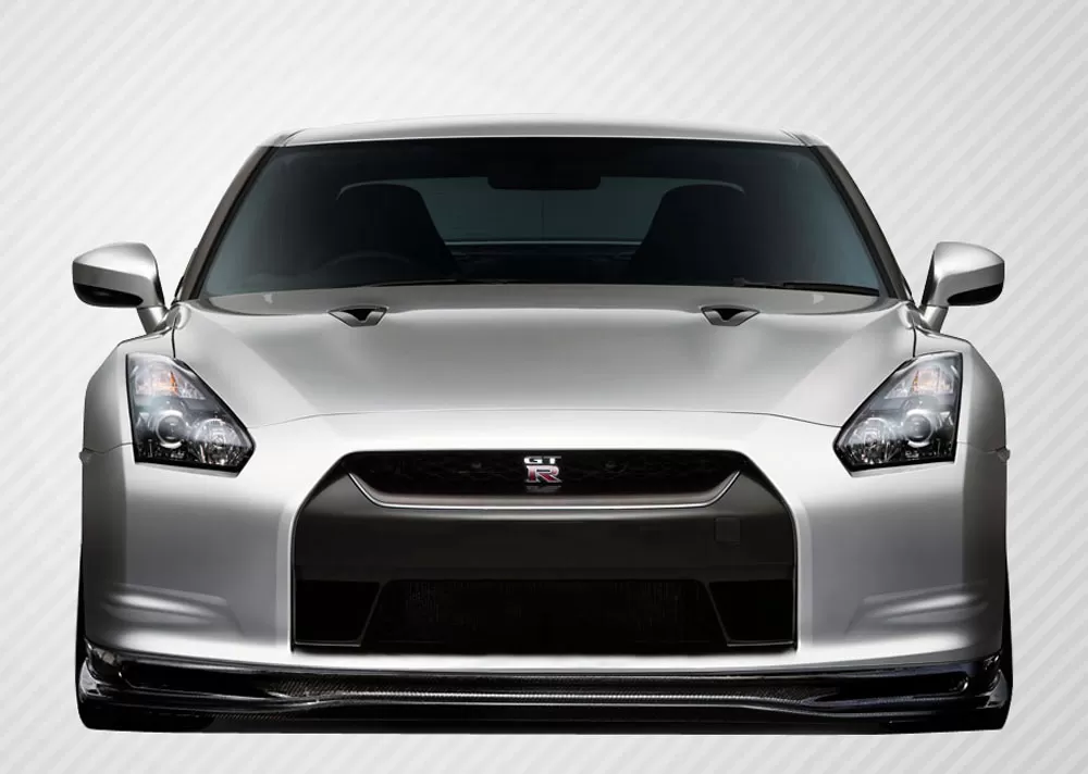 2009-2011 Nissan GT-R R35 Carbon Creations Eros Version 5 Front Lip Under Spoiler Air Dam - 1 Piece - 109067
