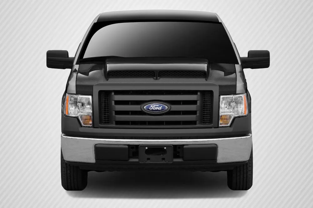 2009-2014 Ford F-150 Carbon Creations GT500 Hood - 1 Piece - 112478
