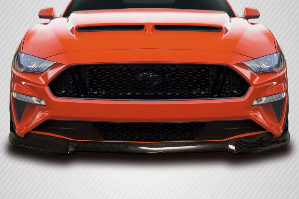 2018-2020 Ford Mustang Carbon Creations CVX Front Lip Spoiler - 1 Piece - 116511