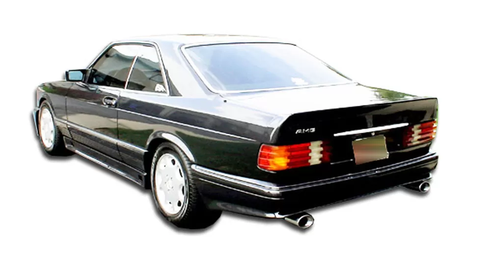 1981-1991 Mercedes S Class W126 4DR Duraflex AMG Look Rear Bumper Cover (euro spec) - 1 Piece - 102239