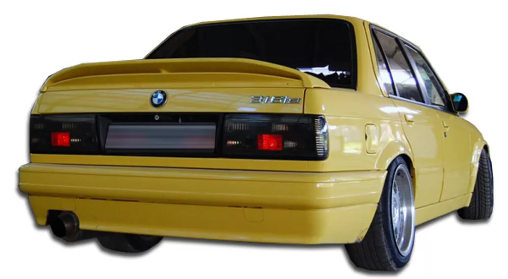 1984-1987 BMW 3 Series E30 2DR 4DR Duraflex M-Tech Rear Bumper Cover - 1 Piece - 105324