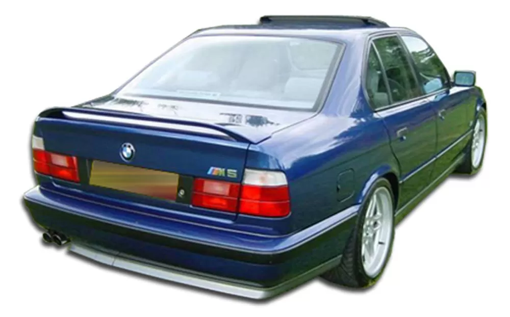1989-1995 BMW 5 Series E34 4DR Duraflex M5 Look Rear Bumper Cover - 1 Piece - 103207
