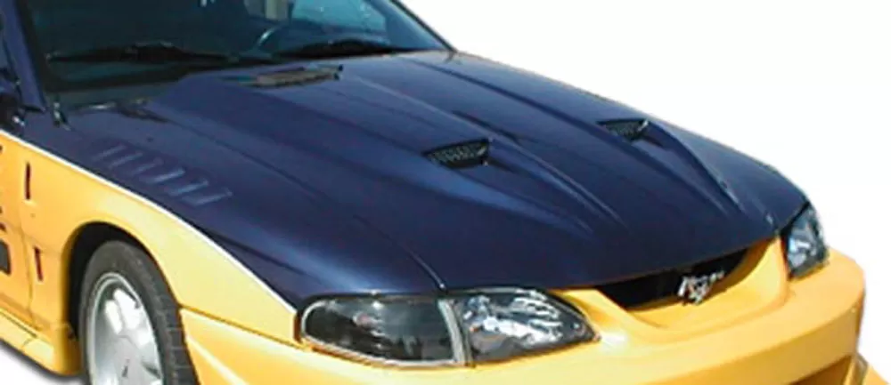 1994-1998 Ford Mustang Duraflex Mach 1 Hood - 1 Piece - 102256