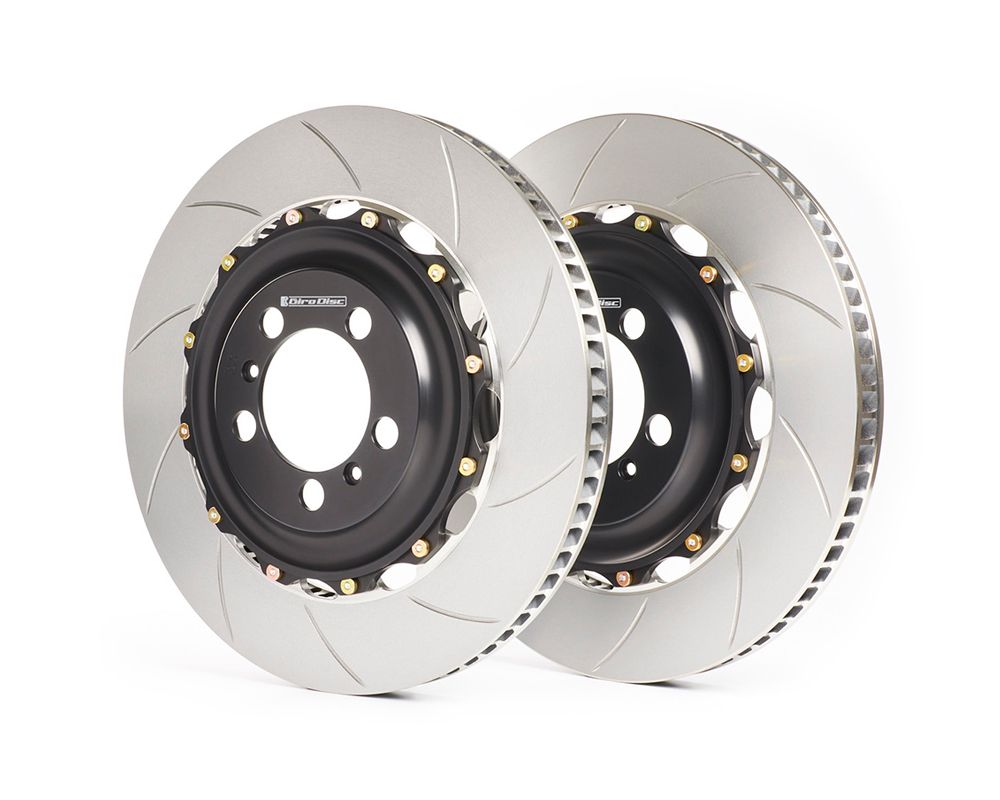 Girodisc 2-Piece Drilled and Slotted 330mm Rear Brake Rotors Mercedes-Benz 2003+ - A2-022DS