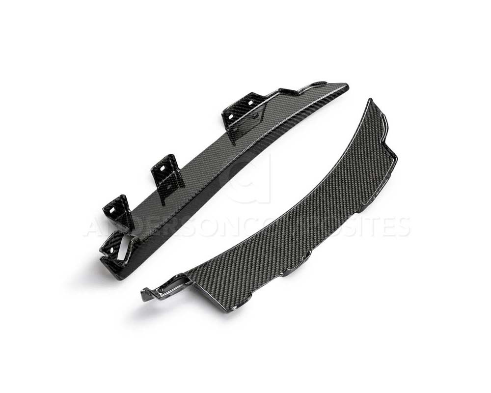 Anderson Composites Carbon Fiber Rear Mud Guards Ford Mustang/Shelby GT500 2020-2023 - AC-RMG20FDMU500