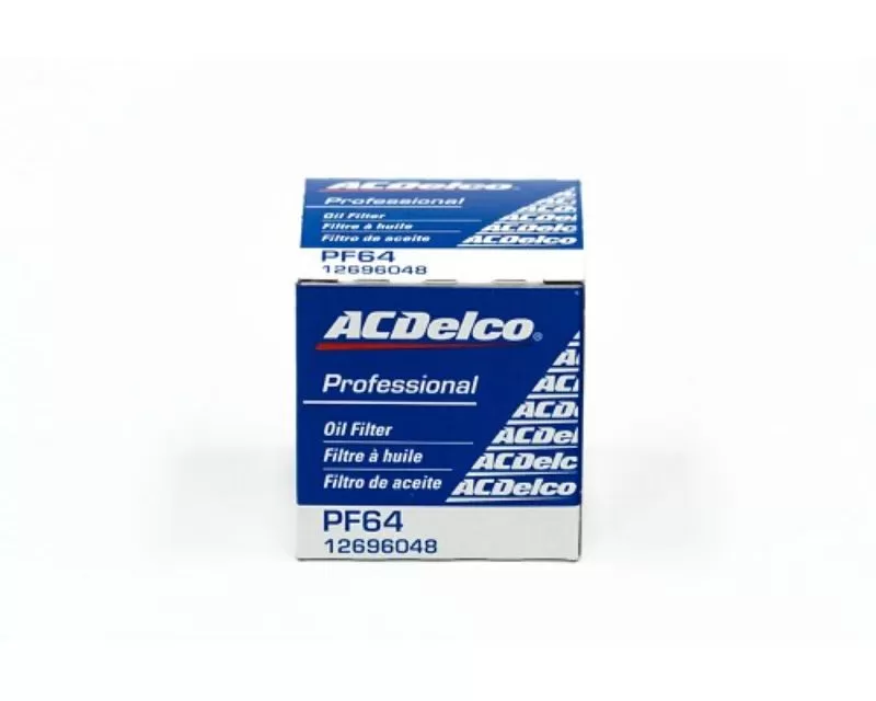 AC Delco Professional Oil Filter Chevrolet C8 Corvette 2020-2023 - 12696048-12706595