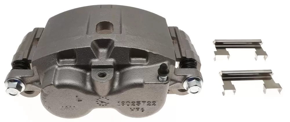 AC Delco Front Driver Side Disc Brake Caliper Assembly (Friction Ready Non-Coated) - 18FR1381