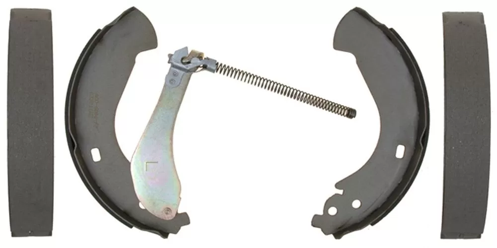 AC Delco Bonded Rear Drum Brake Shoe Set with Lever - 14815B
