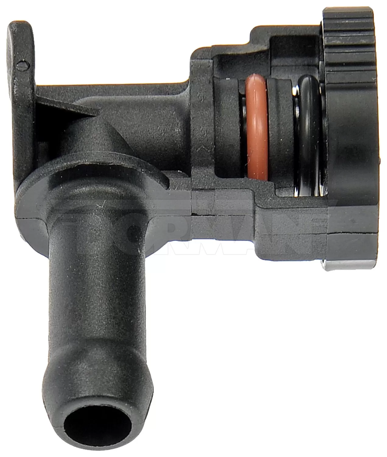 Dorman - OE Solutions Crankcase Ventilation Hose Connector, Elbow 90 To 7 mm Barbed - 800-048