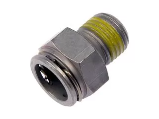 Dorman - OE Solutions Transmission Line Connector With 3/8 Tube X 1/4-18 In. Thread - 800-604