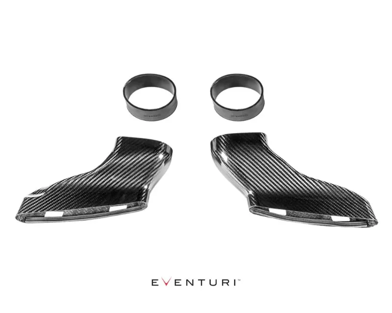 Eventuri  Black Carbon V2 Duct Upgrade Kit for V1 Mercedes W205 C63 | C63S AMG - EVE-C63S-DCT