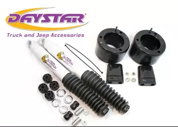 Daystar 2 Inch Leveling Kit Front 2 Scorpion Shocks Ram 3500 2WD | 2500 2WD 2013-2021 - KC09137BK