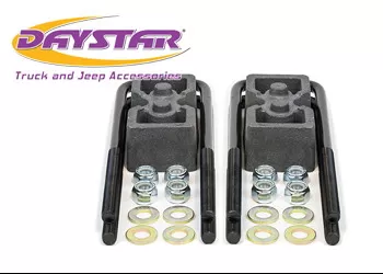 Daystar 2 Inch Rear Block | U Bolt Kit Ford F-150 2009-2018 - KF09123