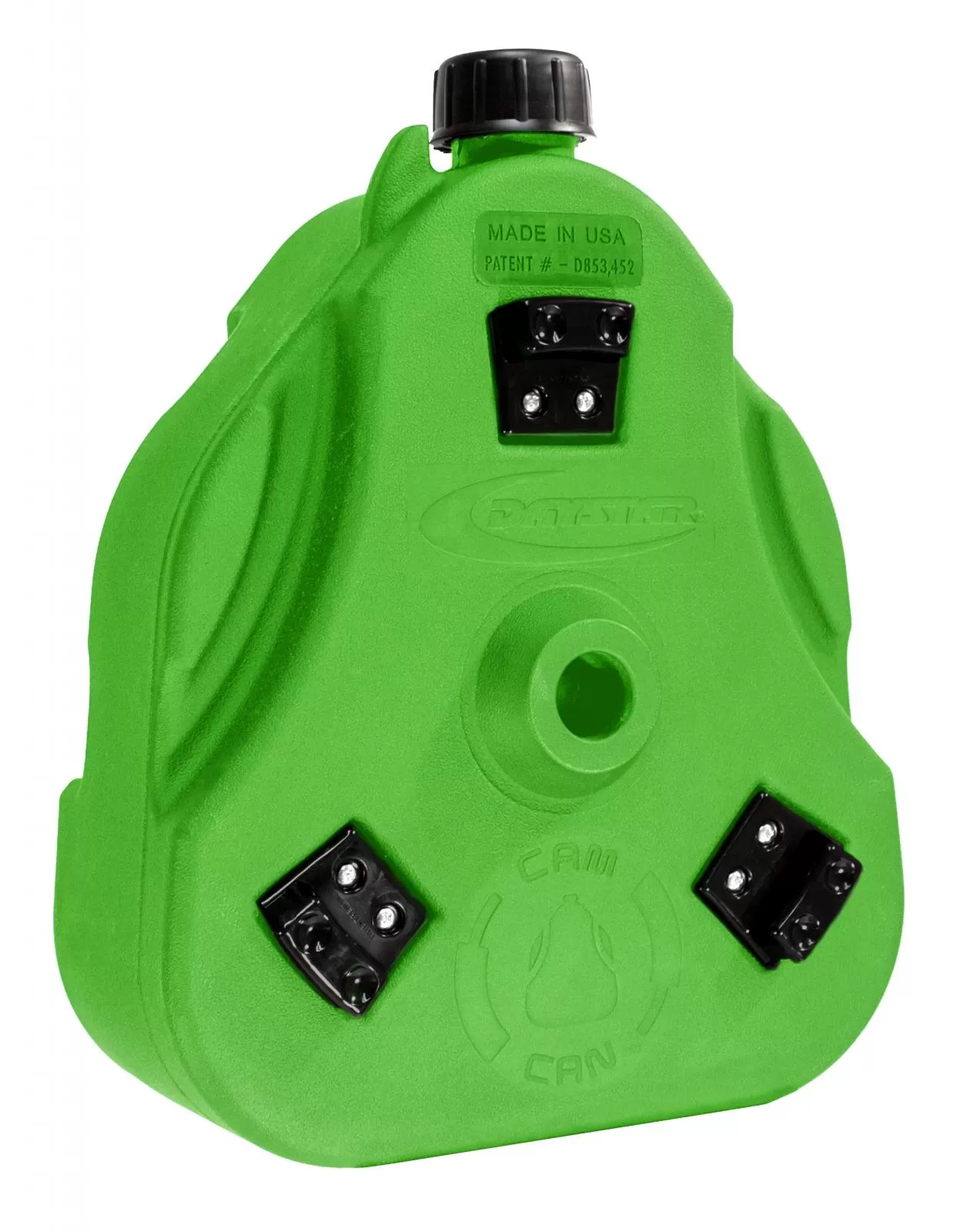 Daystar Cam Can Bright Green Non-Flammable Liquids Includes Spout - KU71114BG
