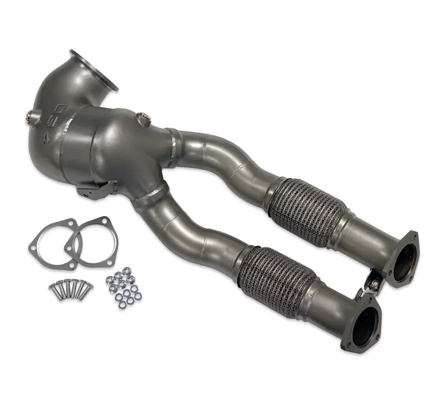 034 Motorsport Cast Stainless Racing Downpipe Audi RS3/TTRS 2017+ - 034-105-4044