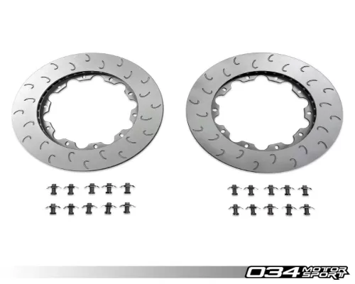 034 Motorsports Replacement Front Rotor Ring Set Audi S4 | S5 B8/B8.5 2008-2017 - 034-304-1007