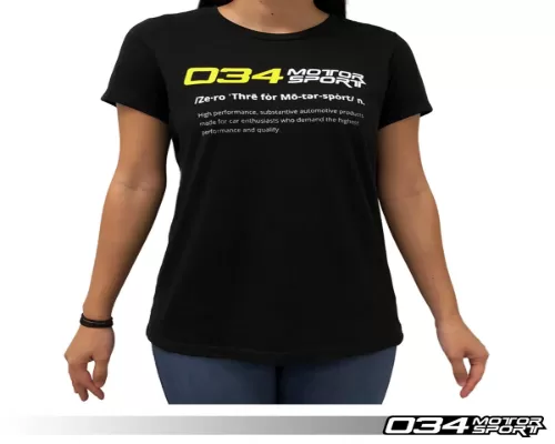 034 Motorsports Defined Women's T-Shirt - 034-A01-1018-W-S
