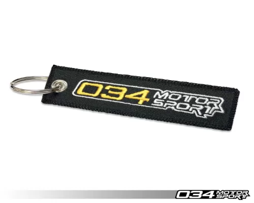 034 Motorsports Embroided Nylon Key Chain - 034-A02-0008