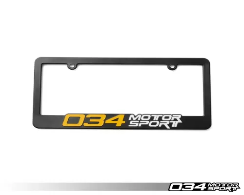 034 Motorsports License Plate Frame - 034-A03-0000