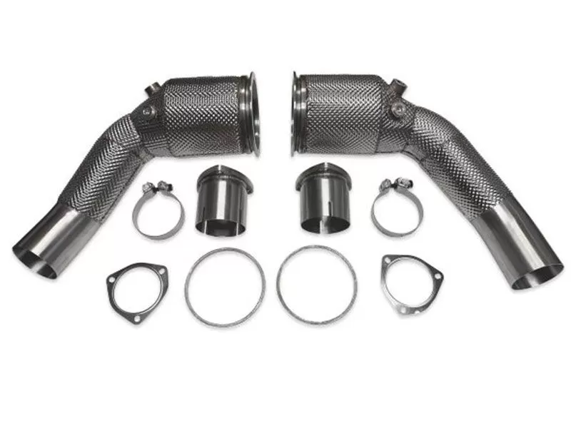 034 Motorsports Stainless Steel Racing Catalyst Set Audi RS6 | RS7 C8 4.0 TFSI 2019+ - 034-105-4052