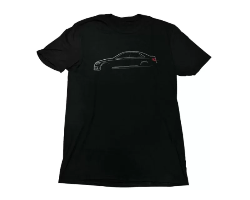 034Motorsport B9 Audi S4 Lines T-Shirt, Women's - 034-A01-1023-WL