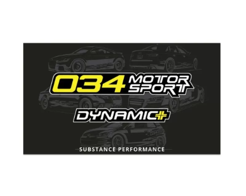 034 Motorsport 1.7' x 3' Dynamic+ Wall Banner - 034-A07-0003