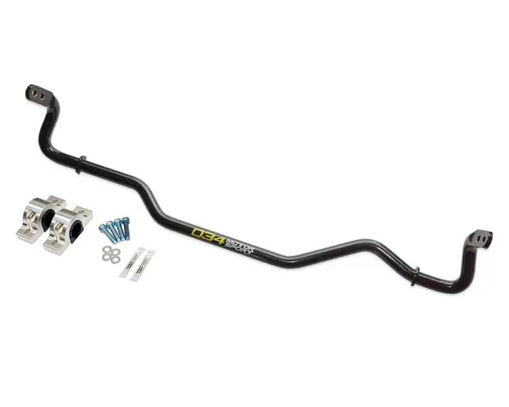 034 Motorsports Adjustable Solid Rear Sway Bar Upgrade Audi | Volkswagen MQB/MQB-Evo AWD 2015+ - 034-402-1006