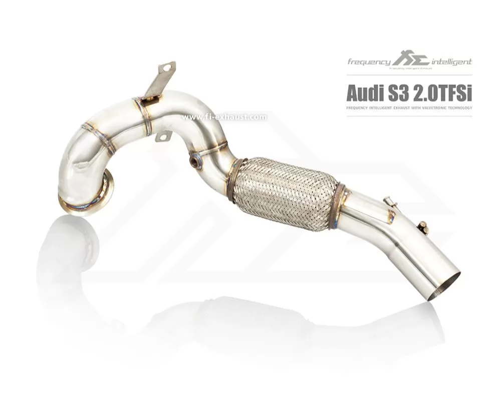 FI Exhaust Sport 200 cell DownPipe Audi S3 8V 2006-2020 - AD-S3-CAT200