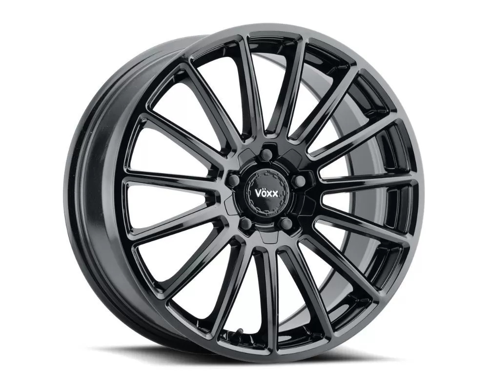 Voxx Casina Wheel 16x7 5x110/115 40mm Gloss Black - CAS 670-5002-40 GB