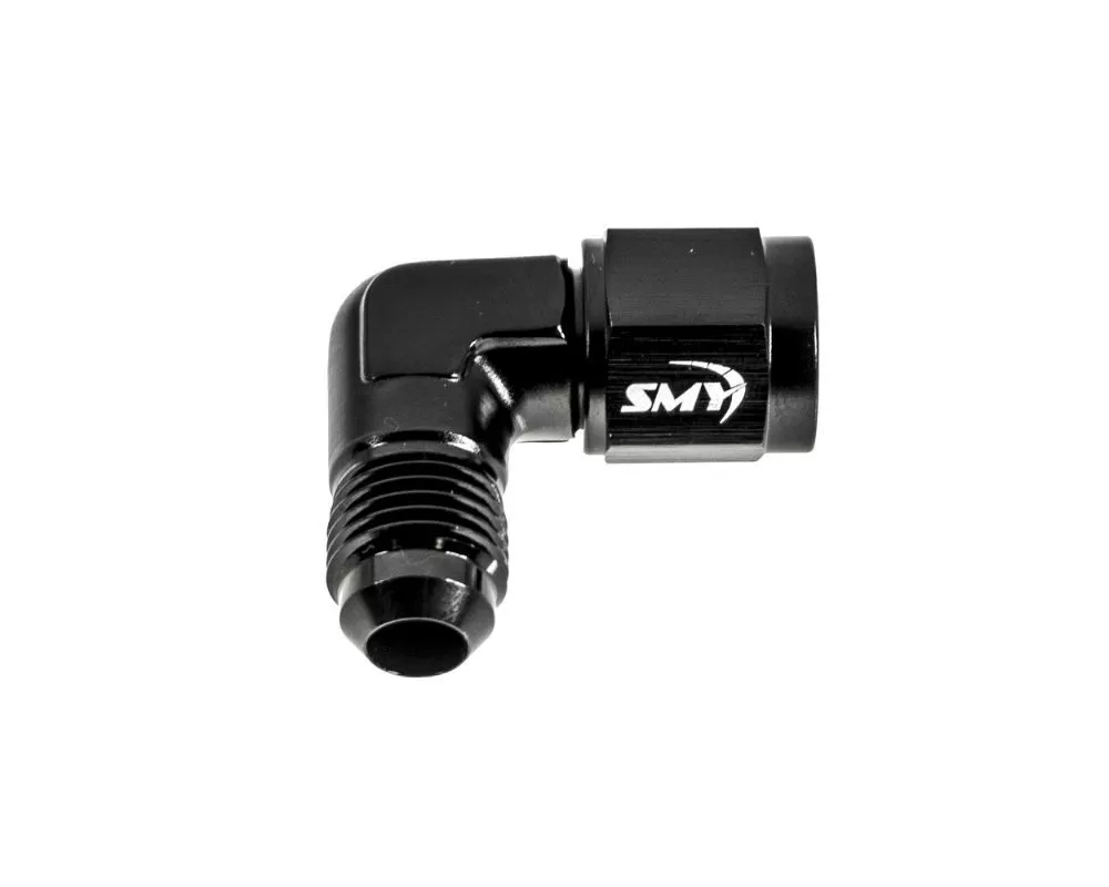 SMY Performance 6AN Male to 6AN 90 Degree Female Swivel Hose Fitting Adatper - SMY-92116