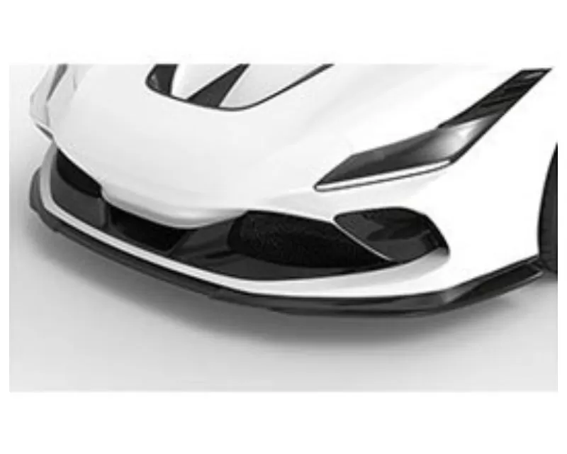 1016 Industries Aero Front Lip Spoiler Carbon Fiber Ferrari F8 Tributo 2020-2021 - 1016.F8.01