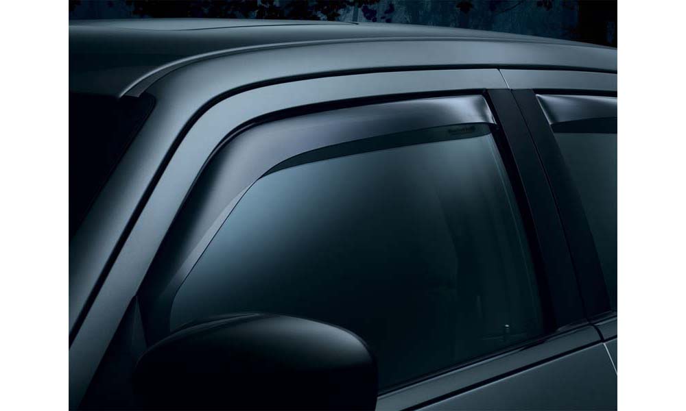 WeatherTech Side Window Deflector Front Dark Tint Toyota Land Cruiser 1991-1997 | Lexus LX450 1996-1997 - 80066