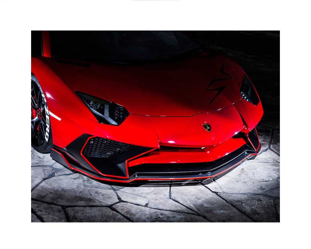 Leap Design Carbon Fiber Front Spoiler Lamborghini Aventador LP750-4SV 2015-2017 - LPD-FS-CF-LP750